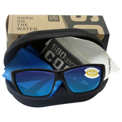 Front view of Costa del Mar Tuna Alley Men's Sunglasses COS06S90090962