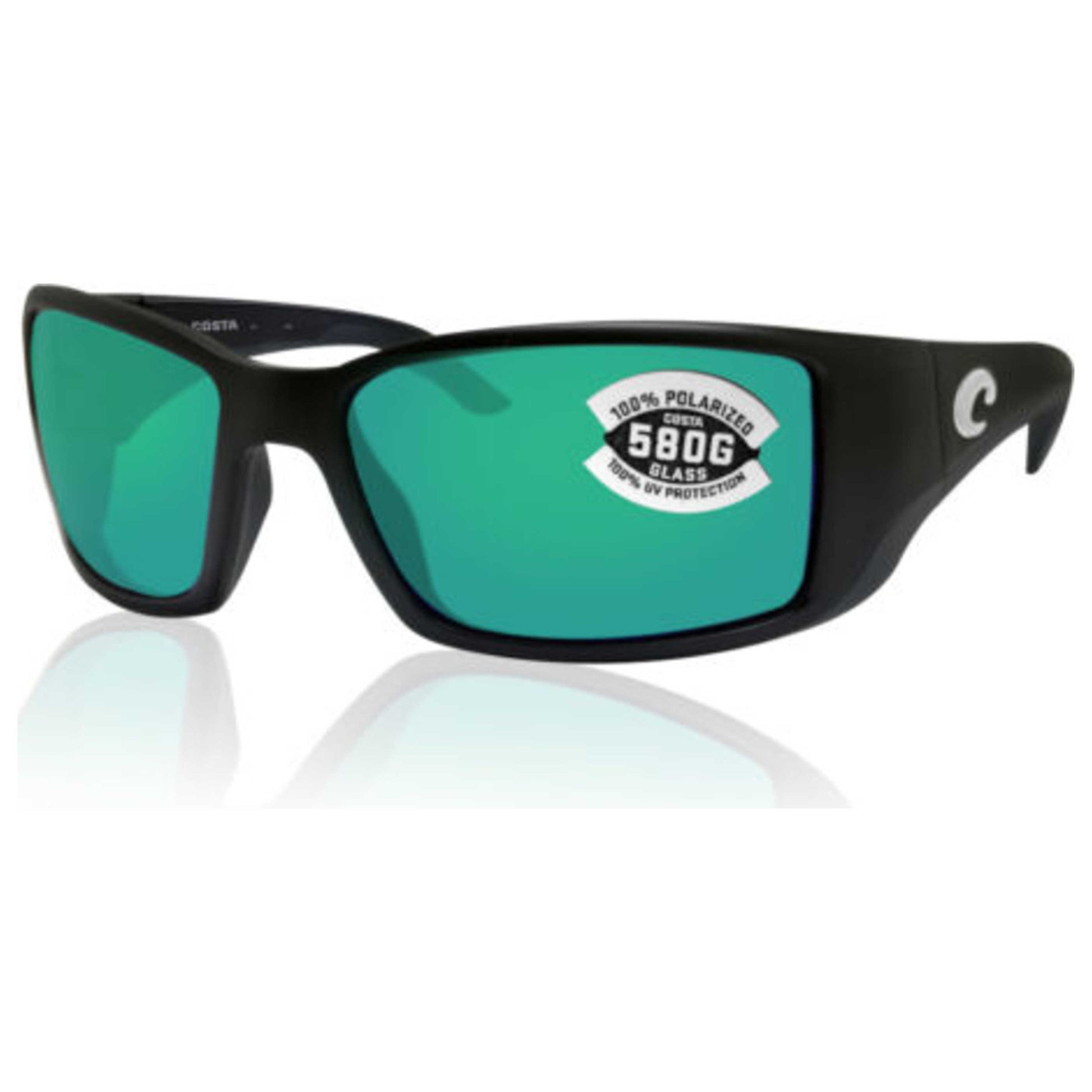 Front view of Costa del Mar Blackfin Men's Sunglasses COS06S90142162