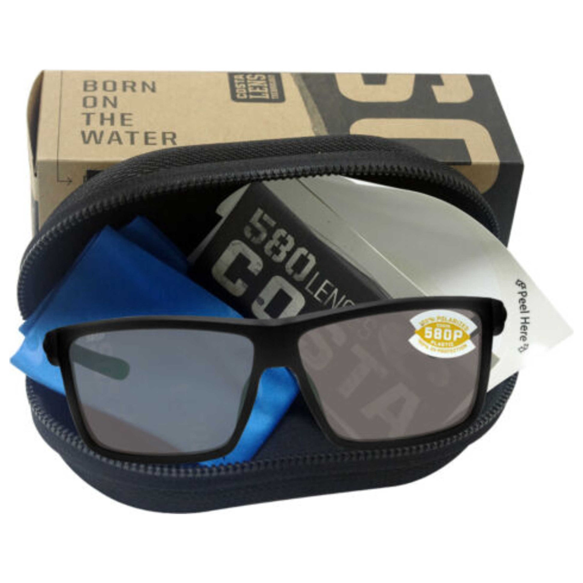 Front view of Costa del Mar Riconcito Men's Sunglasses COS06S90160260