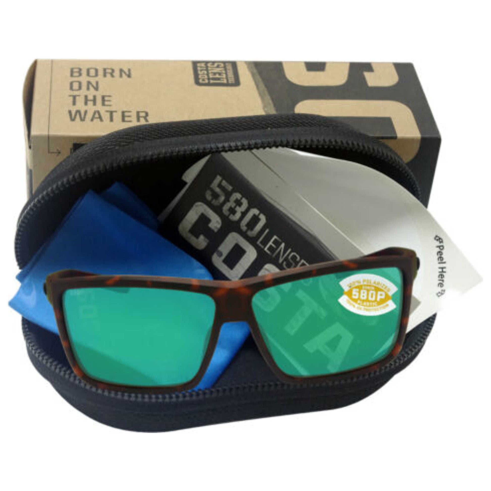 Front view of Costa del Mar Riconcito Men's Sunglasses COS06S90161160