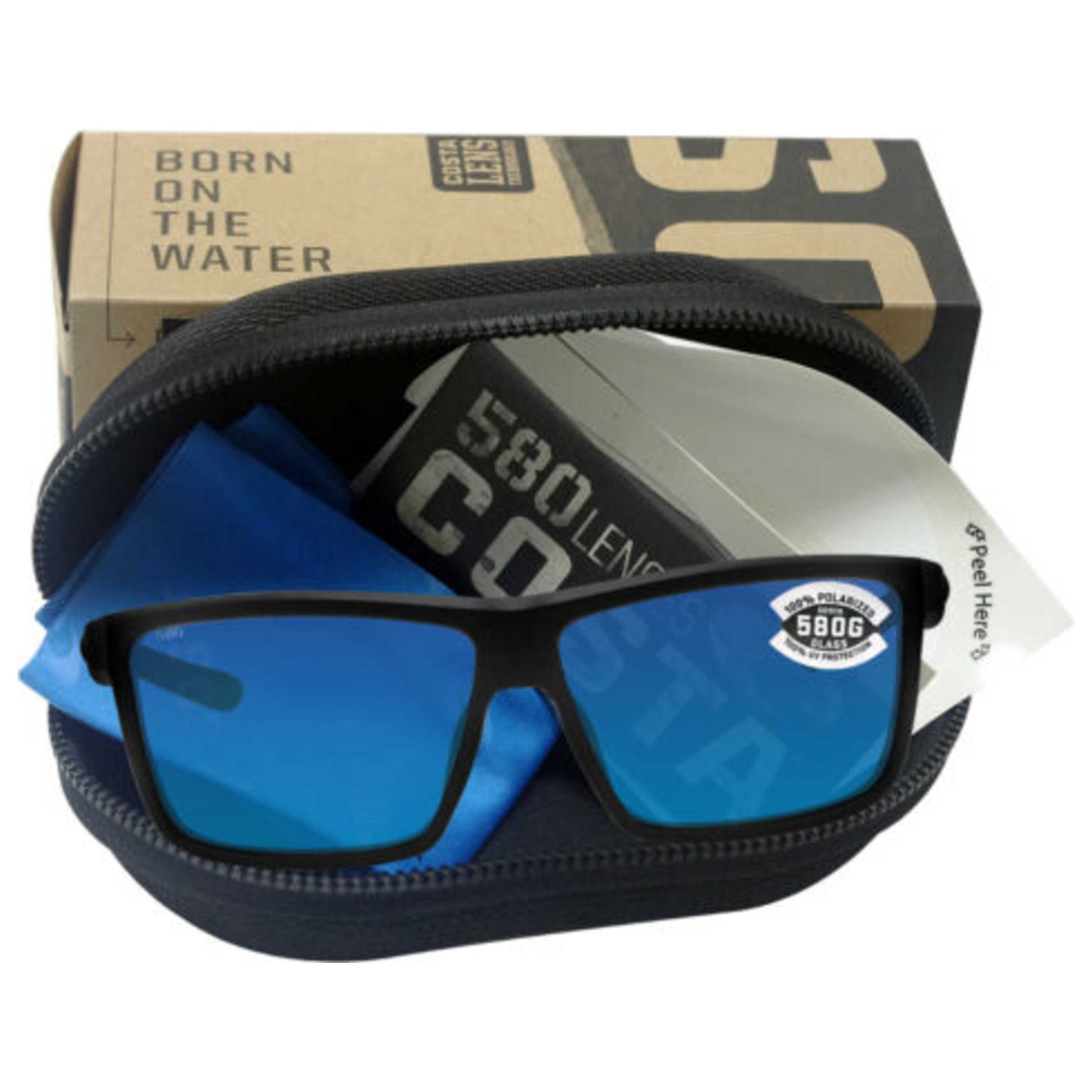 Front view of Costa del Mar Riconcito Men's Sunglasses COS06S90161460