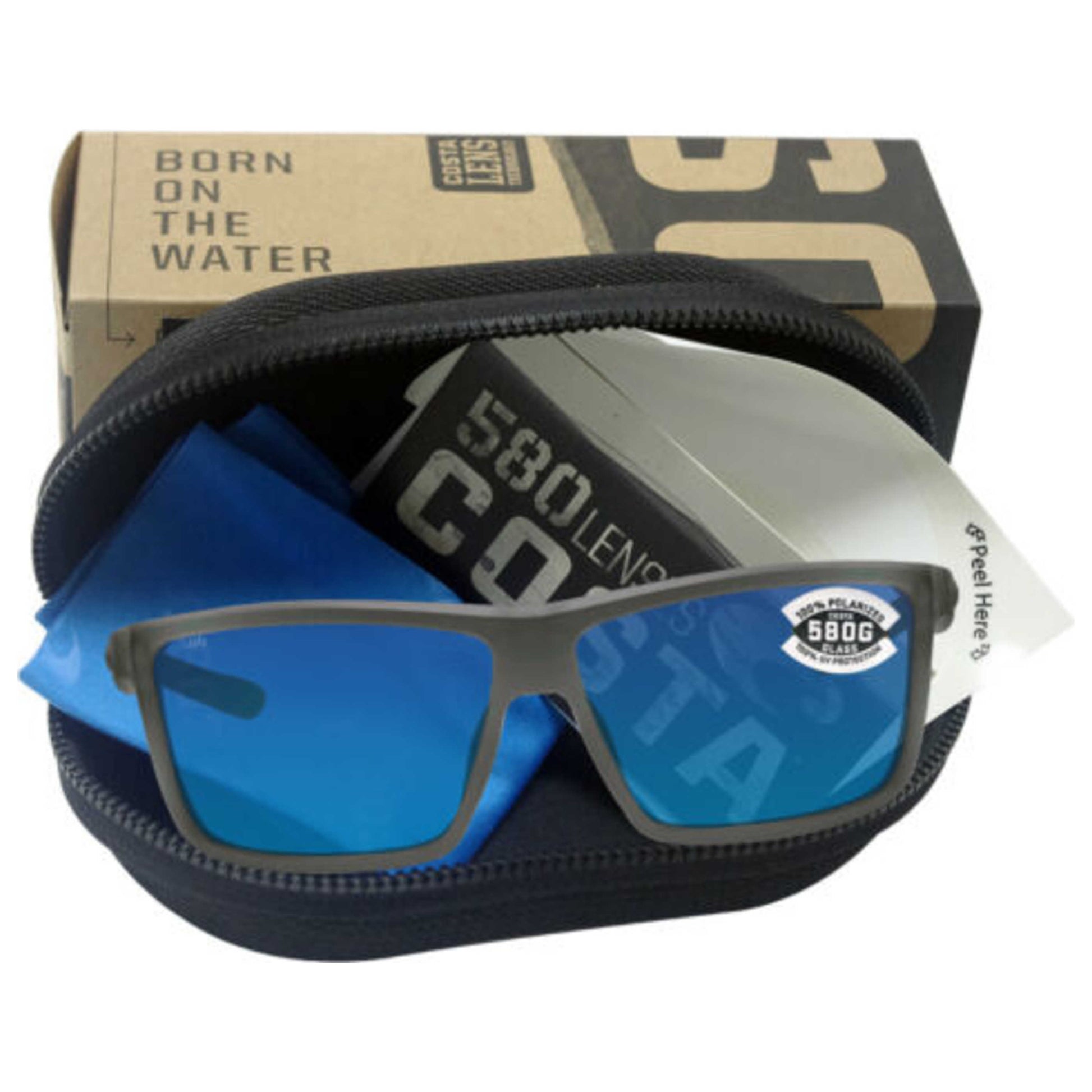 Front view of Costa del Mar Riconcito Men's Sunglasses COS06S90162460