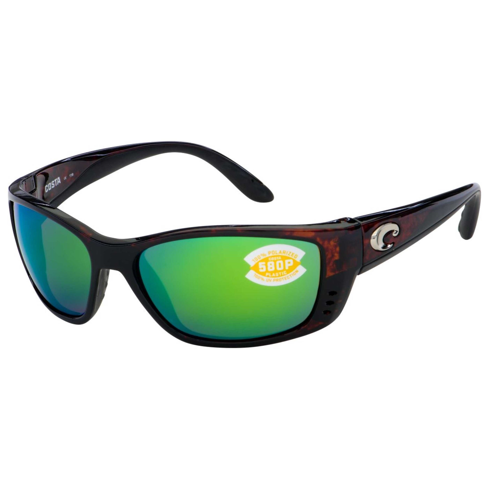 Front view of Costa del Mar Fisch Men's Sunglasses COS06S90540764