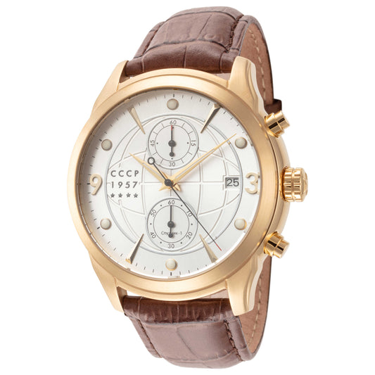 Front view of CCCP Sputnik-1 Men's Quartz Watch CP-7002-06