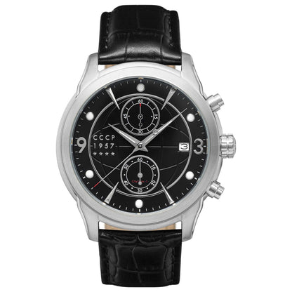 Front view of CCCP Sputnik-1 Men's Quartz Watch CP-7002-07