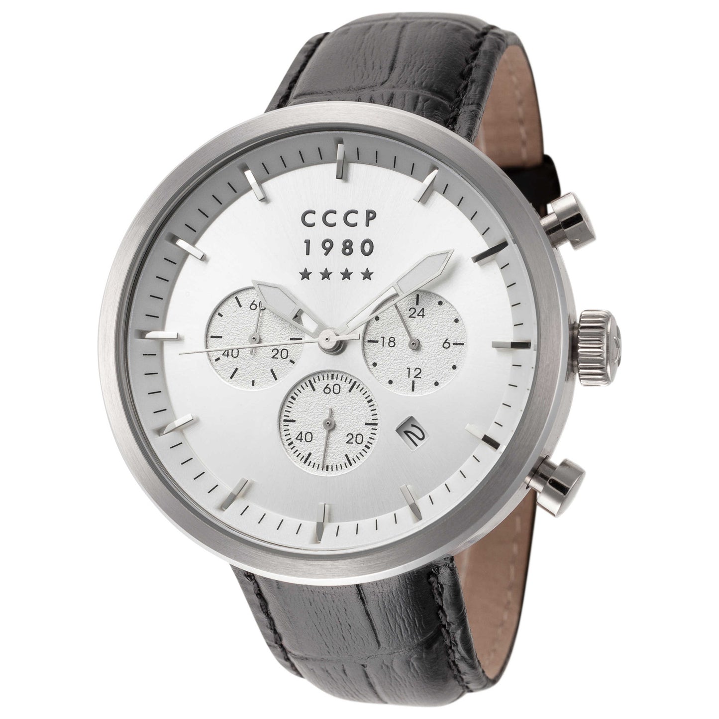 Front view of CCCP Kashalot Dress Men's Quartz Watch CP-7007-01