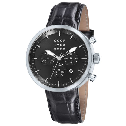 Front view of CCCP Kashalot Dress Men's Quartz Watch CP-7007-02