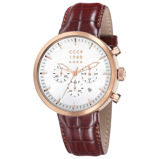 Front view of CCCP Kashalot Dress Men's Quartz Watch CP-7007-04