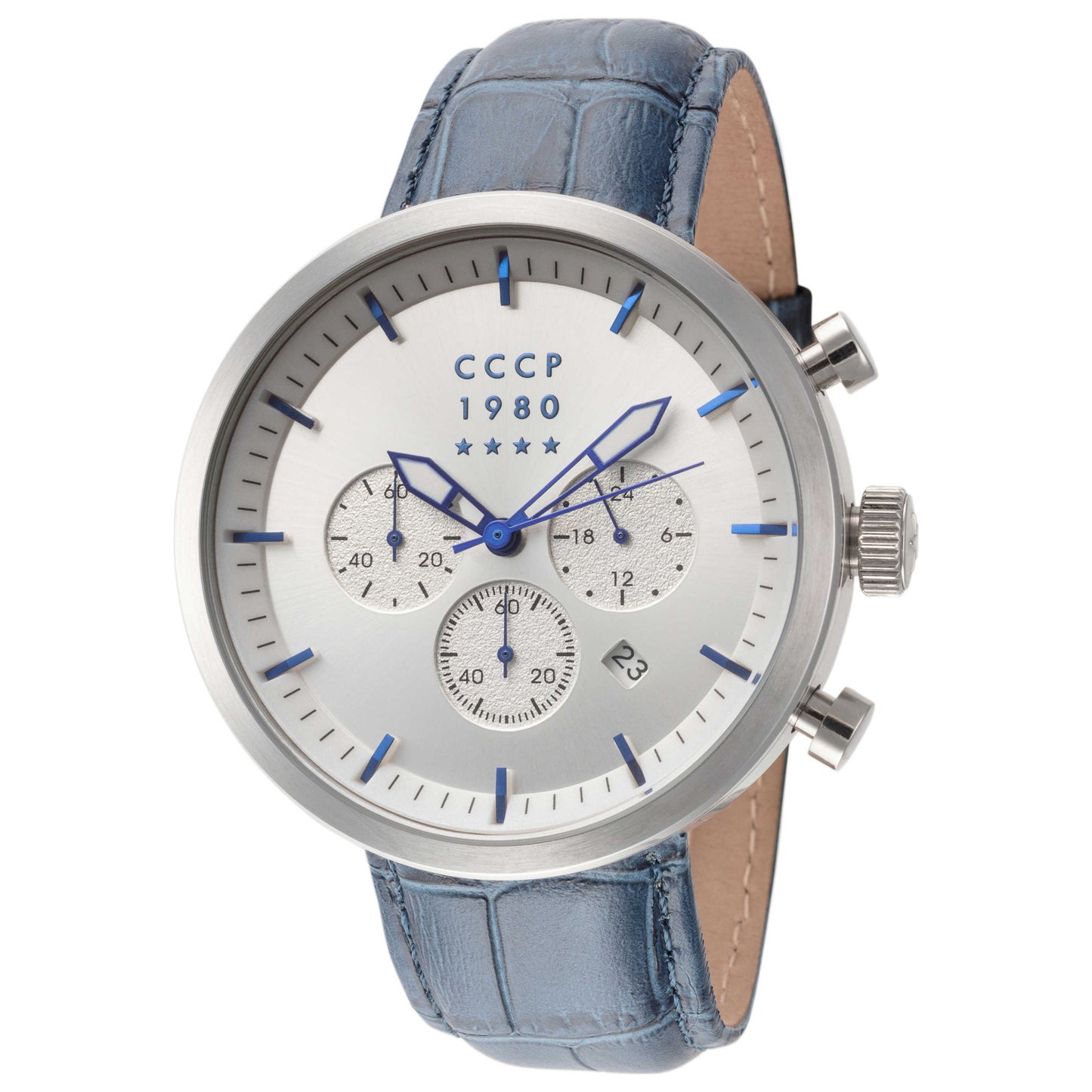 Front view of CCCP Kashalot Dress Men's Quartz Watch CP-7007-05