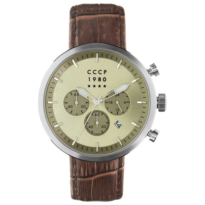 Front view of CCCP Kashalot Dress Men's Quartz Watch CP-7007-0A