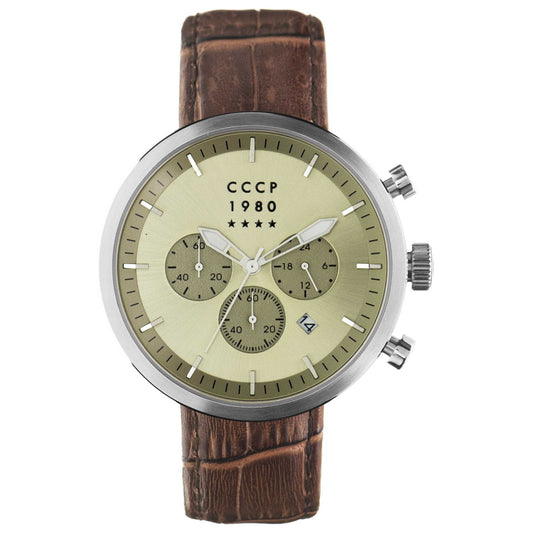 Front view of CCCP Kashalot Dress Men's Quartz Watch CP-7007-0A