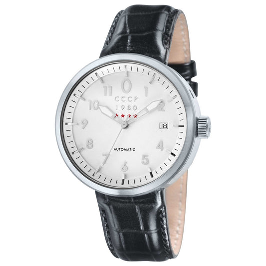 Front view of CCCP Kashalot Dress Men's Automatic Watch CP-7008-02