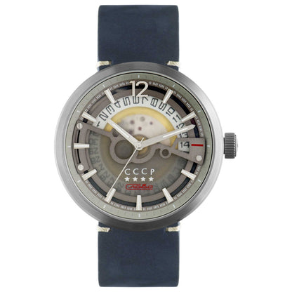 Front view of CCCP Kashalot Dress Men's Automatic Watch CP-7008-08