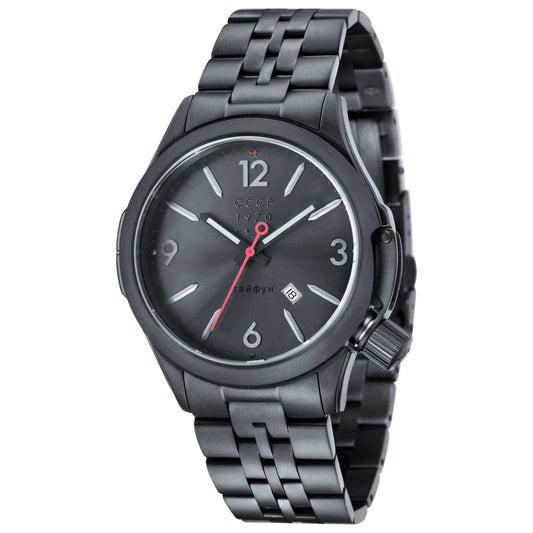 Front view of CCCP Shchuka Men's Quartz Watch CP-7010-44
