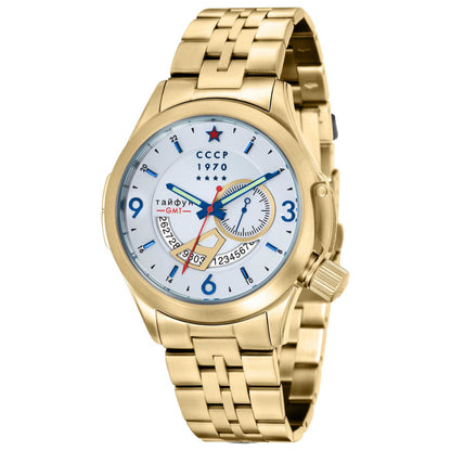 Front view of CCCP Shchuka Men's Quartz Watch CP-7011-55