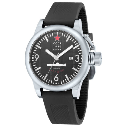 Front view of CCCP Typhoon Men's Automatic Watch CP-7018-01
