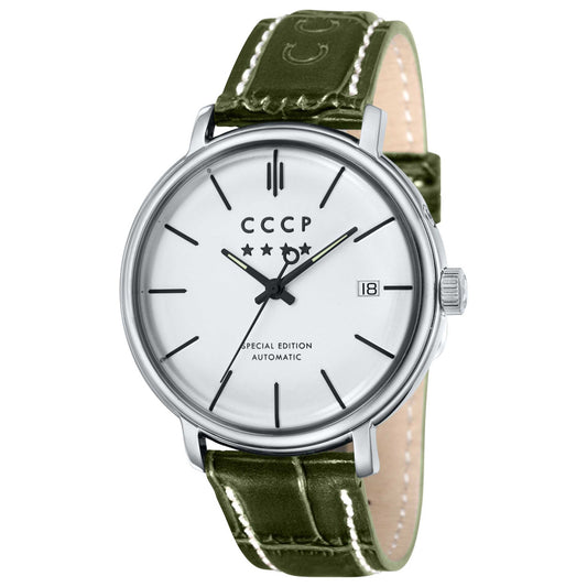 Front view of CCCP Heritage Men's Automatic Watch CP-7019-04