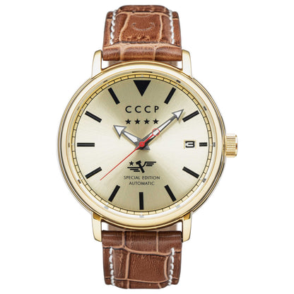 Front view of CCCP Heritage Men's Automatic Watch CP-7020-03