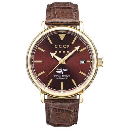 Front view of CCCP Heritage Men's Automatic Watch CP-7020-06