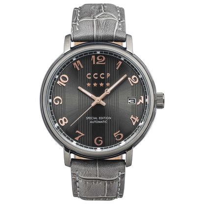 Front view of CCCP Heritage Men's Automatic Watch CP-7021-0C