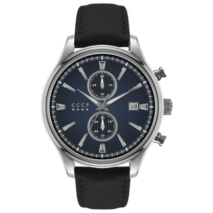 Front view of CCCP Sputnik-2 Men's Quartz Watch CP-7028-02