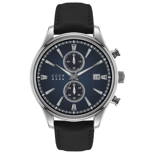 Front view of CCCP Sputnik-2 Men's Quartz Watch CP-7028-02