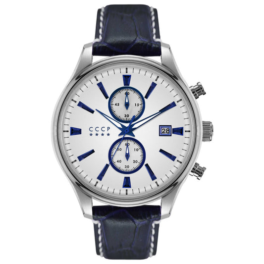 Front view of CCCP Sputnik-2 Men's Quartz Watch CP-7028-03