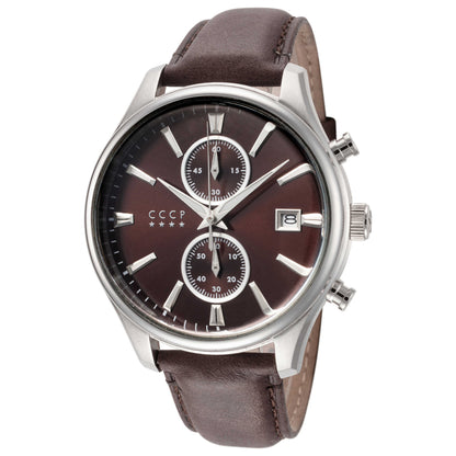 Front view of CCCP Sputnik-2 Men's Quartz Watch CP-7028-05