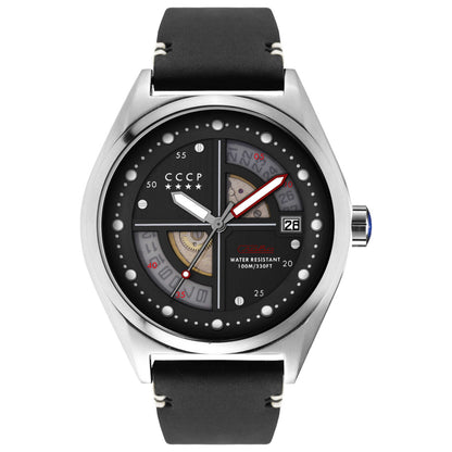 Front view of CCCP Shchuka Men's Automatic Watch CP-7031-01