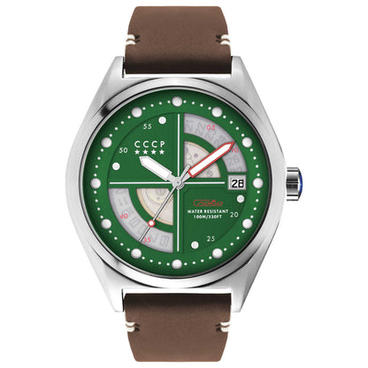 Front view of CCCP Shchuka Men's Automatic Watch CP-7031-05