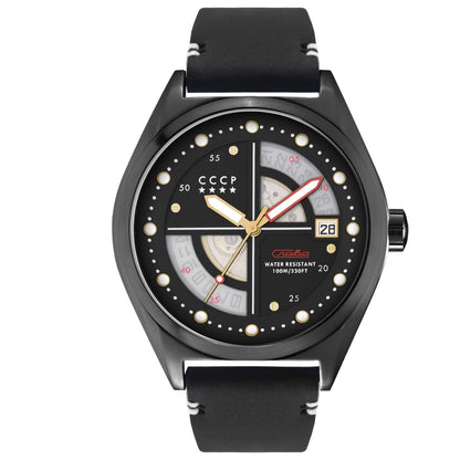 Front view of CCCP Shchuka Men's Automatic Watch CP-7031-08