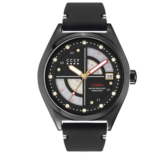 Front view of CCCP Shchuka Men's Automatic Watch CP-7031-08