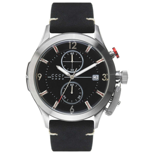 Front view of CCCP Shchuka Men's Quartz Watch CP-7033-01