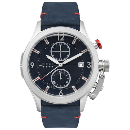 Front view of CCCP Shchuka Men's Quartz Watch CP-7033-02