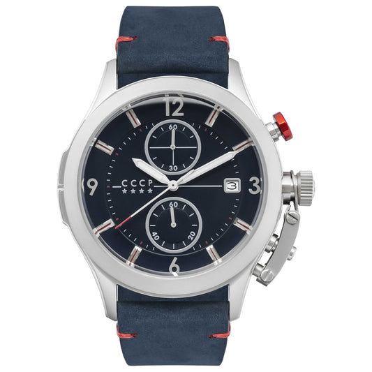 Front view of CCCP Shchuka Men's Quartz Watch CP-7033-02