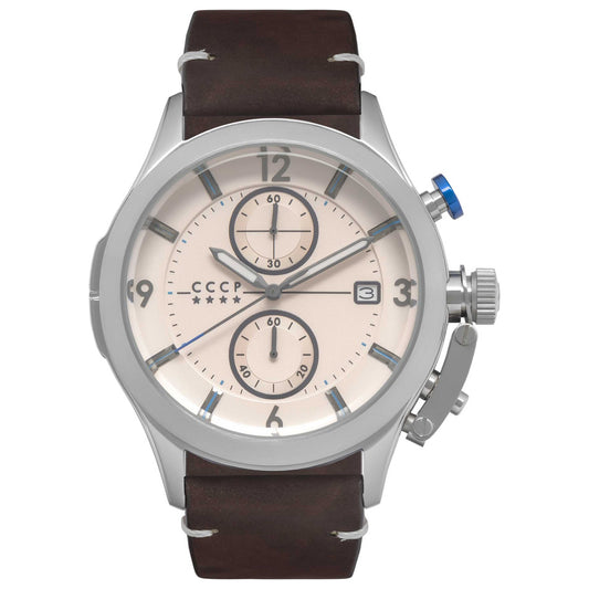 Front view of CCCP Shchuka Men's Quartz Watch CP-7033-03