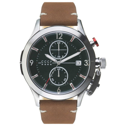 Front view of CCCP Shchuka Men's Quartz Watch CP-7033-04
