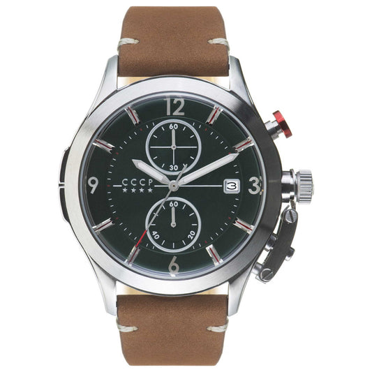 Front view of CCCP Shchuka Men's Quartz Watch CP-7033-04