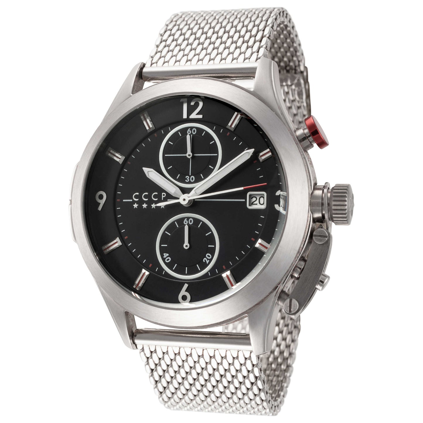 Front view of CCCP Shchuka Men's Quartz Watch CP-7033-11