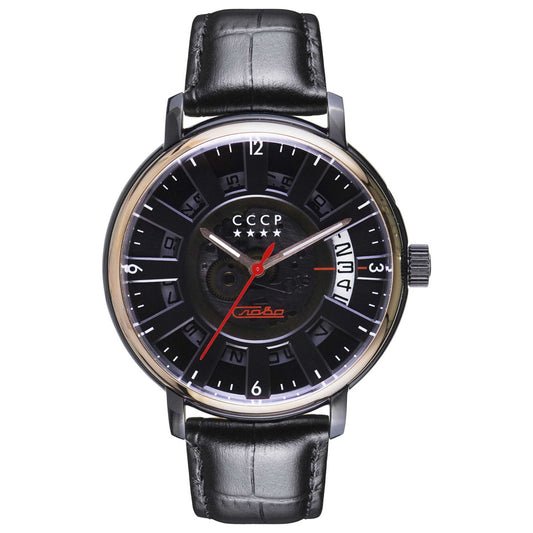 Front view of CCCP Heritage 1950s Men's Automatic Watch CP-7037-07