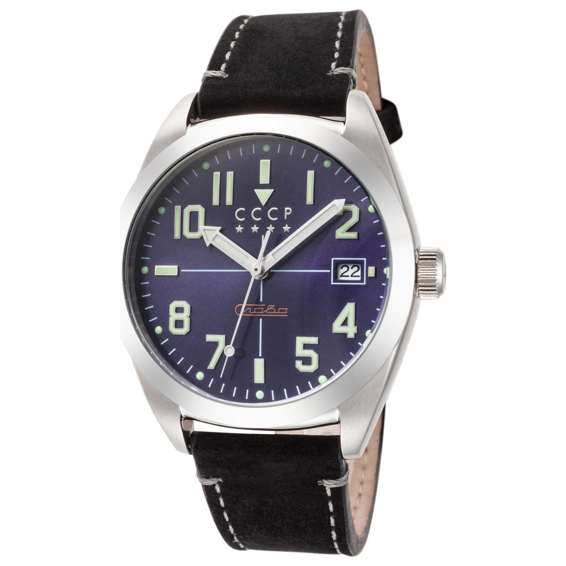 Front view of CCCP Gromov Men's Automatic Watch CP-7050-01