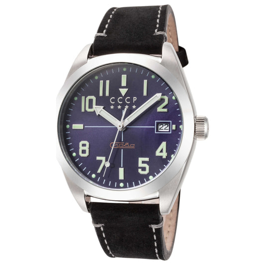 Front view of CCCP Gromov Men's Automatic Watch CP-7050-01