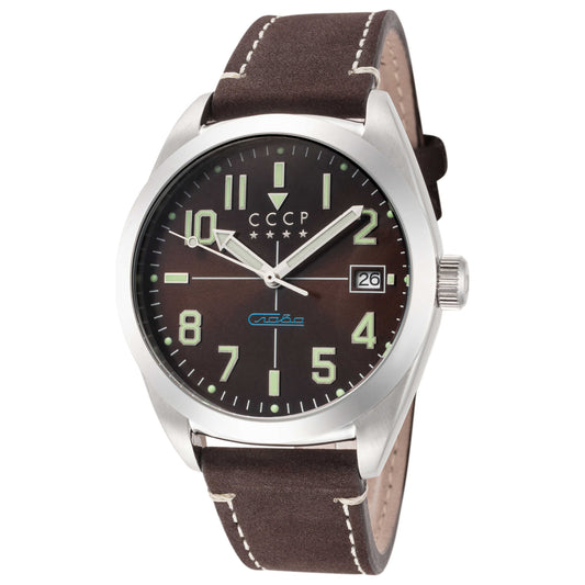 Front view of CCCP Gromov Men's Automatic Watch CP-7050-03