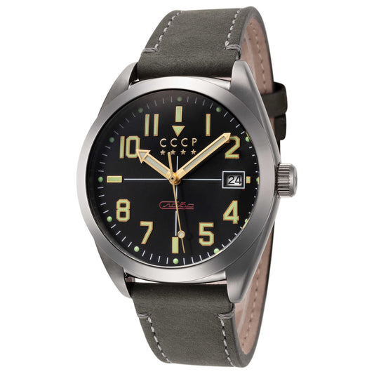 Front view of CCCP Gromov Men's Automatic Watch CP-7050-05