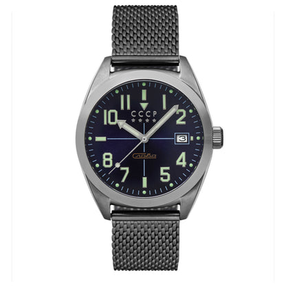 Front view of CCCP Gromov Men's Automatic Watch CP-7050-44