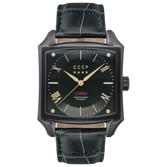 Front view of CCCP Spasskaya Men's Automatic Watch CP-7054-06