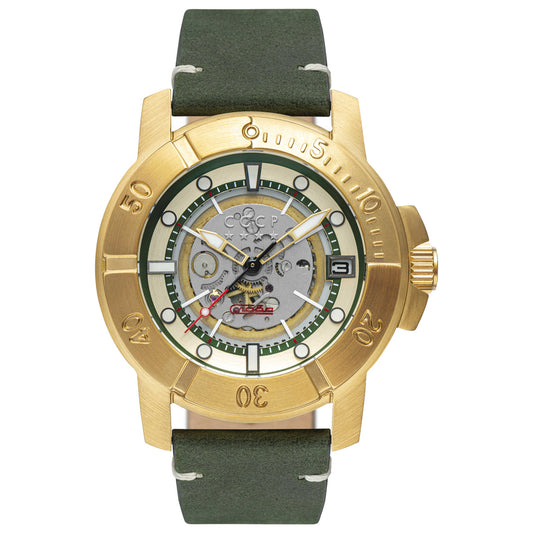 Front view of CCCP Gorshkov Men's Automatic Watch CP-7057-03