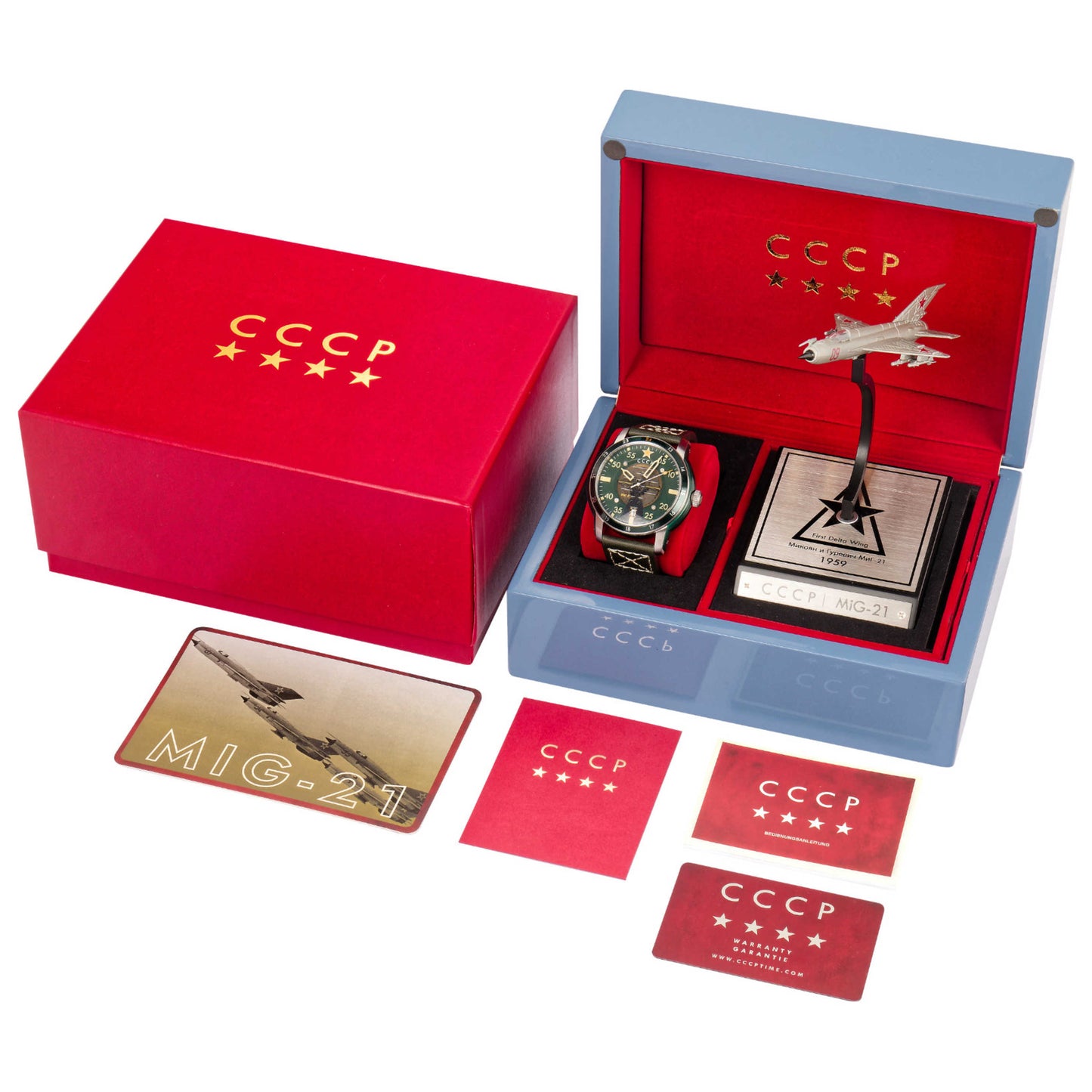 CCCP Mig-21 Men's Automatic Watch CP-7101-01 - Image #6