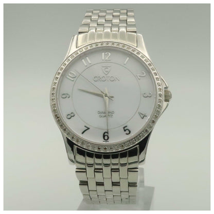 Front view of Croton Dress Men's Swiss Quartz (Battery-Powered) Watch CR307817SSDW-SDV