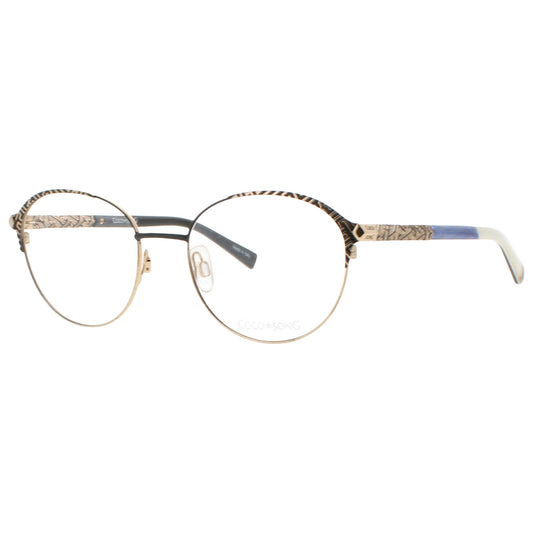 Front view of Coco Song Women's Eyeglasses CS-RISING-SUN-CV206-01-09